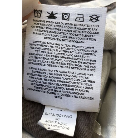 Nike Sportswear Casual Pants Mens M Gray Activewear Zip Pocket Athletic NSW - Picture 7 of 10